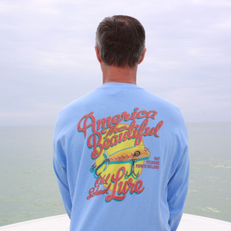 man male pflueger fishing lure ocean atb0579