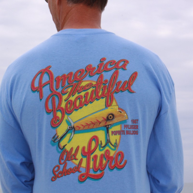 man male pflueger fishing lure ocean atb0585