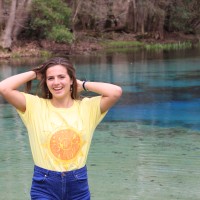 woman female awesome sun water river tee atb6272