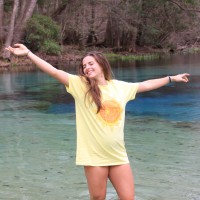 woman female awesome sun water river tee atb6306