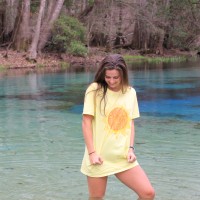 woman female awesome sun water river tee atb6310