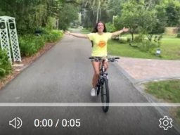 Woman female b roll ATB Bicycle1 3617